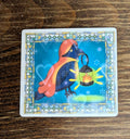 2" Holographic Crow with Lantern Sticker
