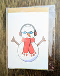 Snow Man 5x7 Card