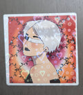 3" Lovely Confusion Holographic Sticker