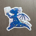 3" Holographic Flight of Fancy Dragon Sticker